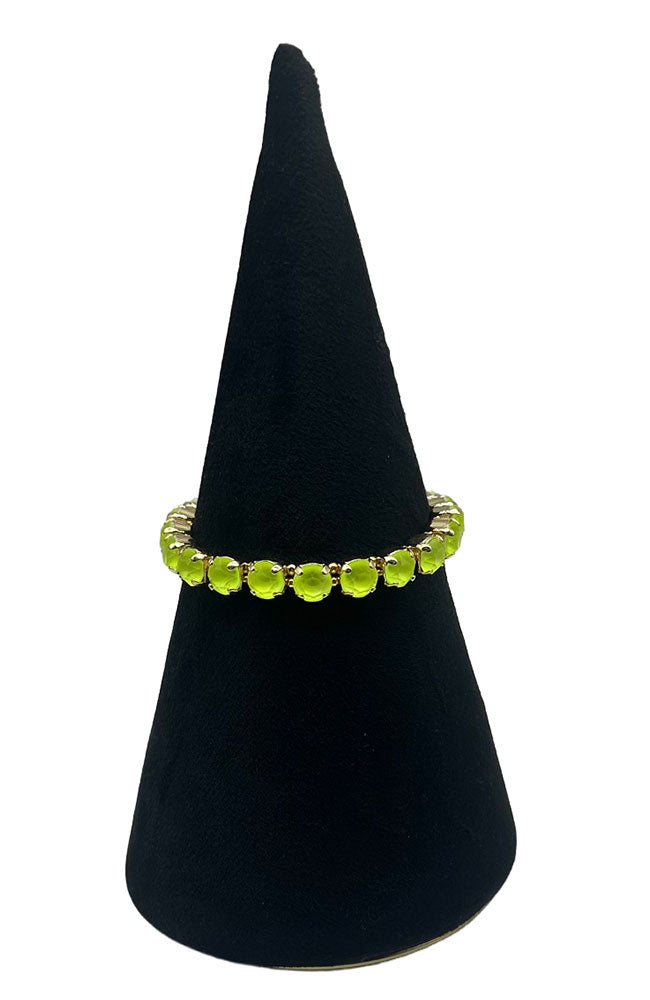 Small Round Gem Bracelet