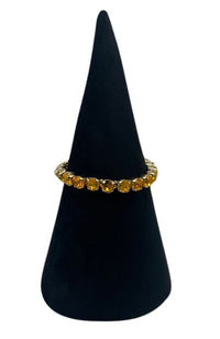 Small Round Gem Bracelet
