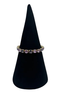 Small Round Gem Bracelet