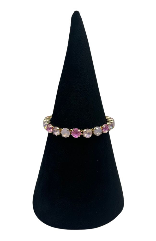 Small Round Gem Bracelet