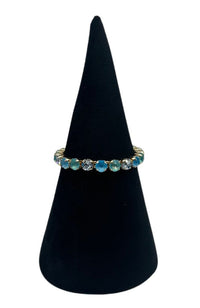 Small Round Gem Bracelet