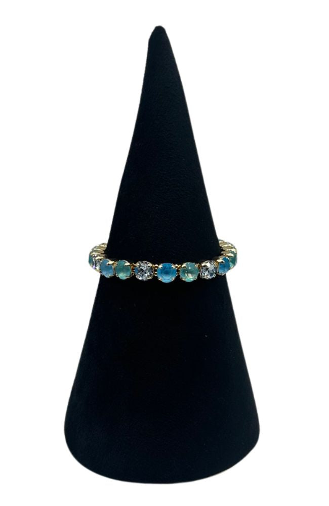 Small Round Gem Bracelet