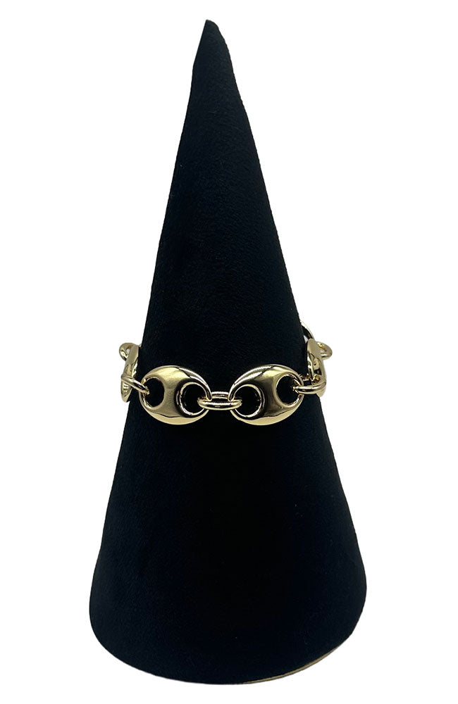 Gold Tab Bracelet