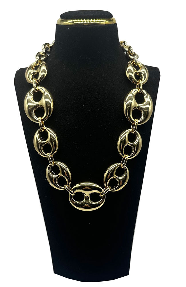 Gold Tab Necklace