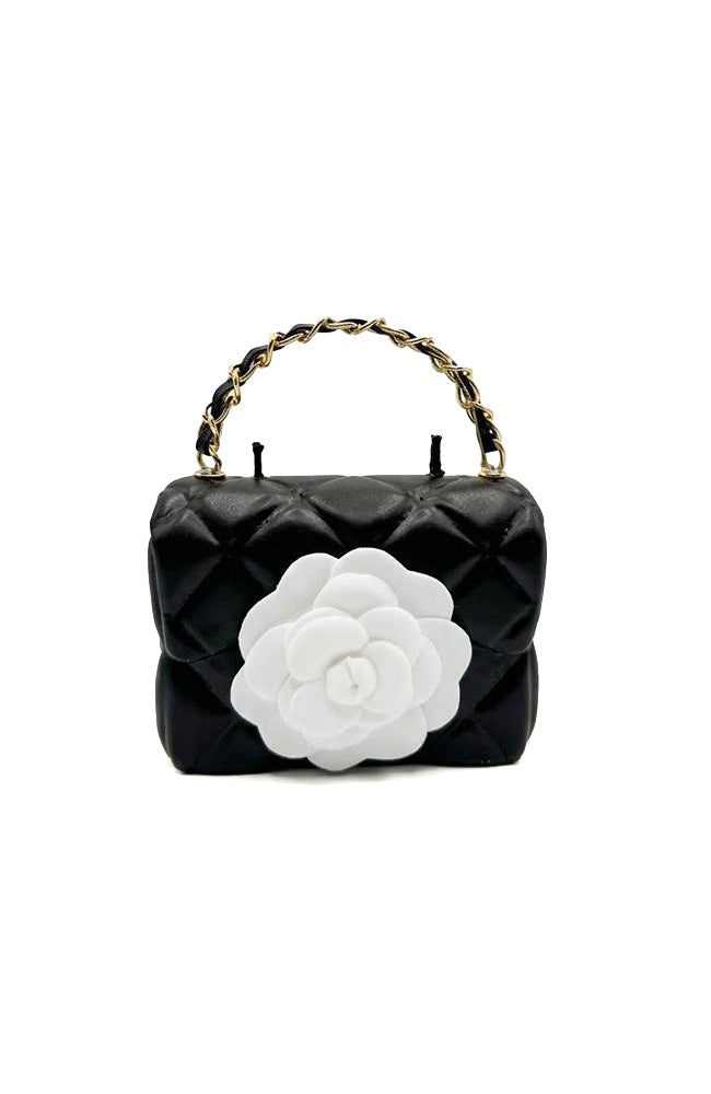 Petite Camelia Bag Candle in Black