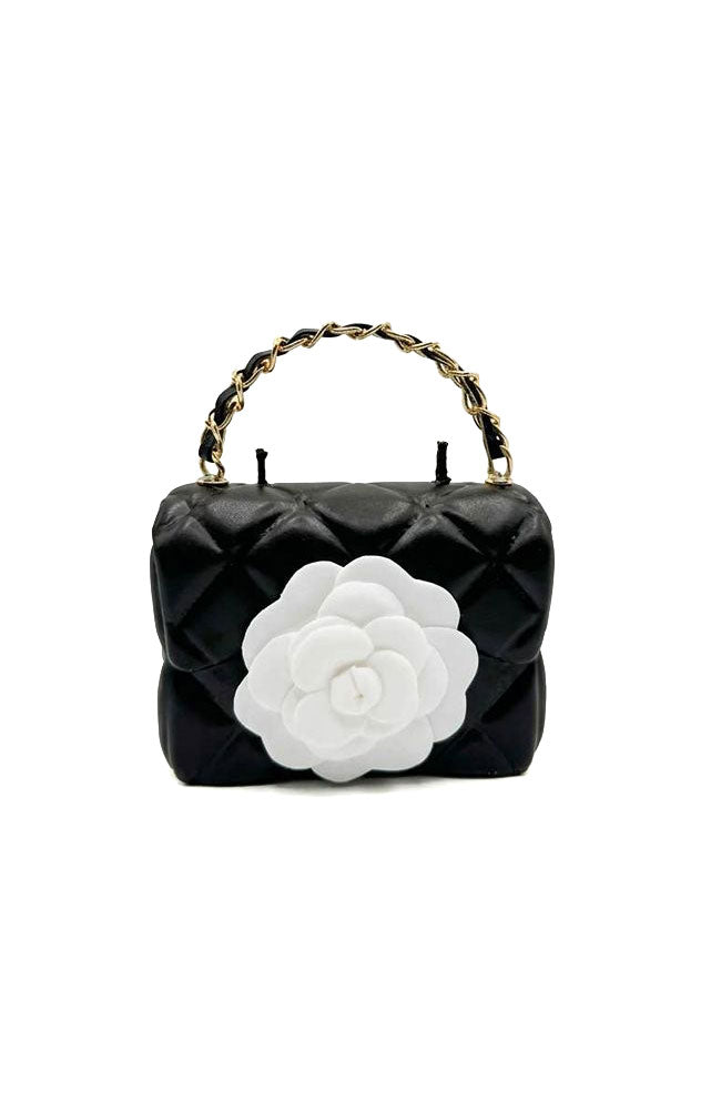 Petite Camelia Bag Candle in Black