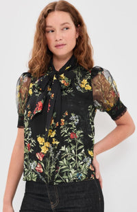 CC607P66014 Brentley Puff Sleeve Blouse