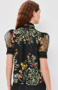 CC607P66014 Brentley Puff Sleeve Blouse