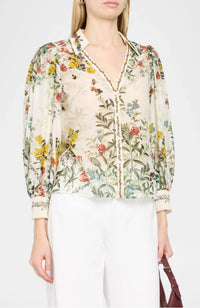 CC606P61010 Charis Long Sleeve Blouse