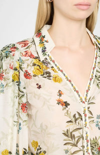 CC606P61010 Charis Long Sleeve Blouse