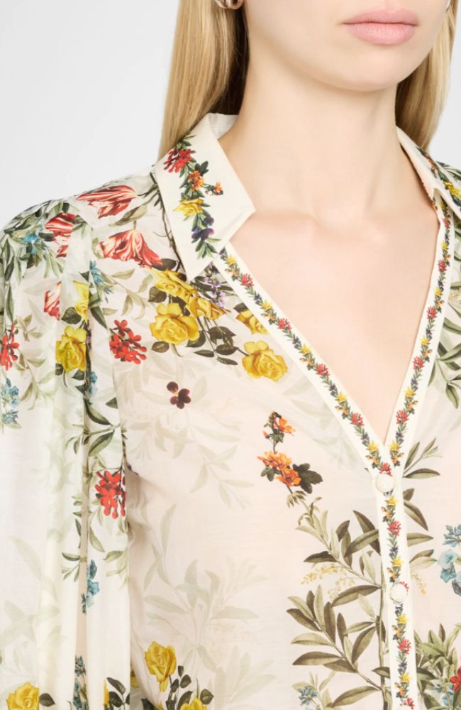 CC606P61010 Charis Long Sleeve Blouse