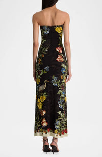 CC607P07526 Delora Strapless Midi Dress