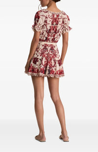 CC607P24520 Mclaine Puff Sleeve Mini Dress