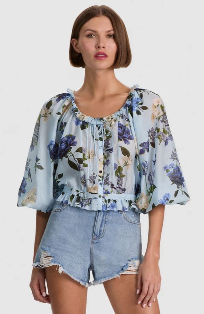 CC606P60046 Mclaine Long Sleeve Blouse