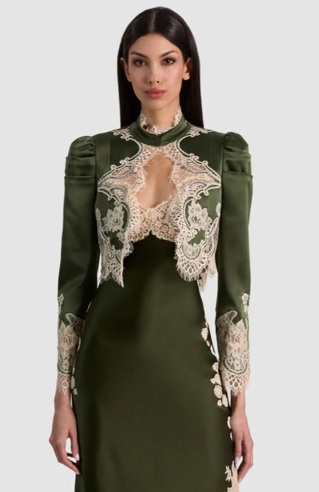 CC606206209 Thomasina Puff Sleeve Jacket