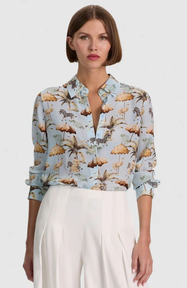 CC606P55002 Willa Staceface Top