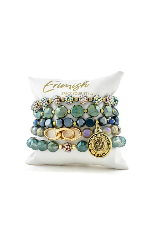 Army Camo Bracelet Set