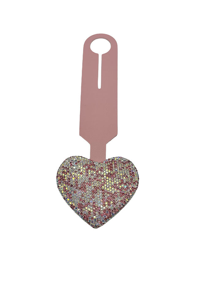 Small Gem Heart Luggage Tag