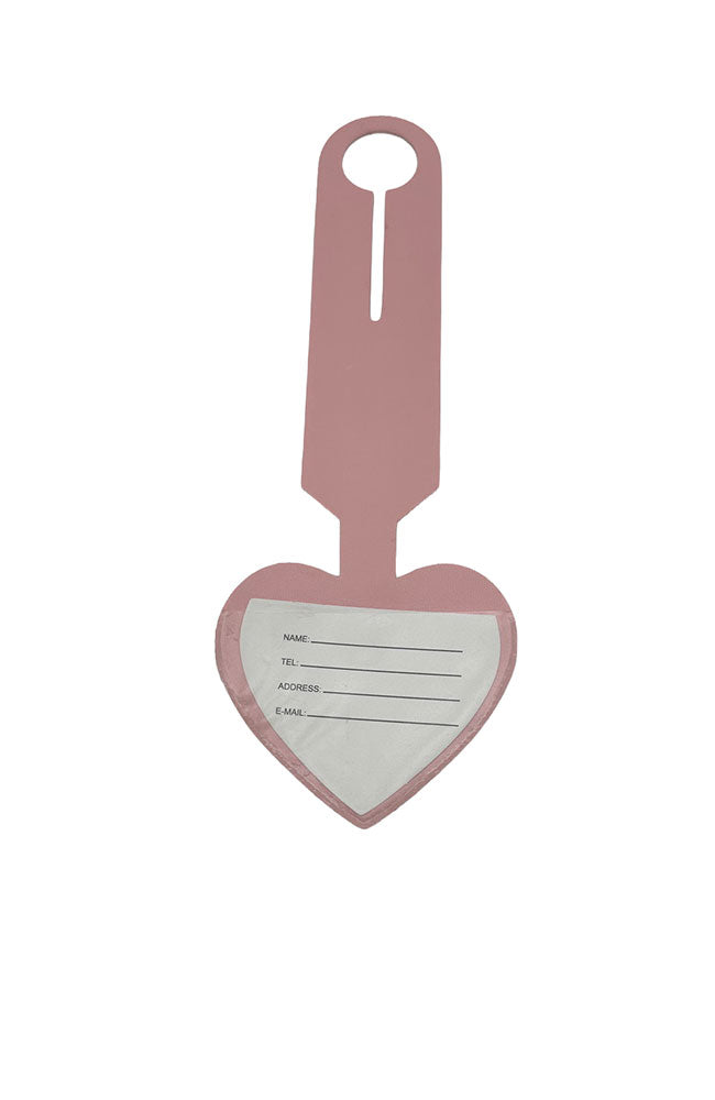 Small Gem Heart Luggage Tag
