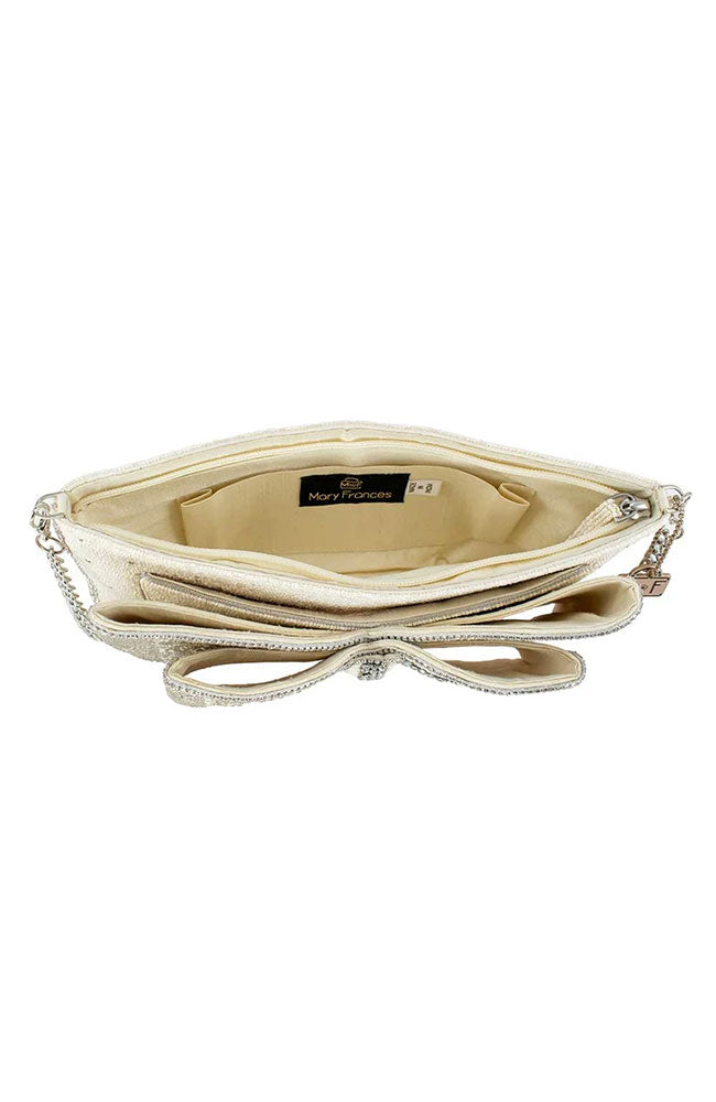 Fancy Bow Crossbody Clutch