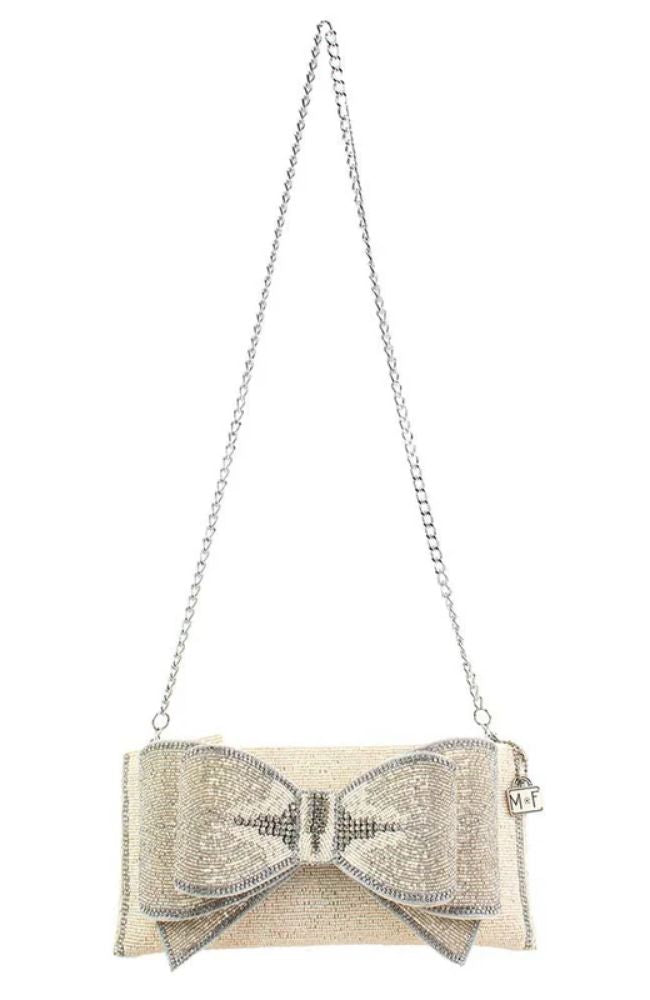 Fancy Bow Crossbody Clutch