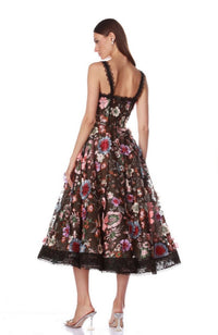 Amanda Pink Midi Dress