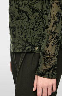 Forest Night Turtleneck