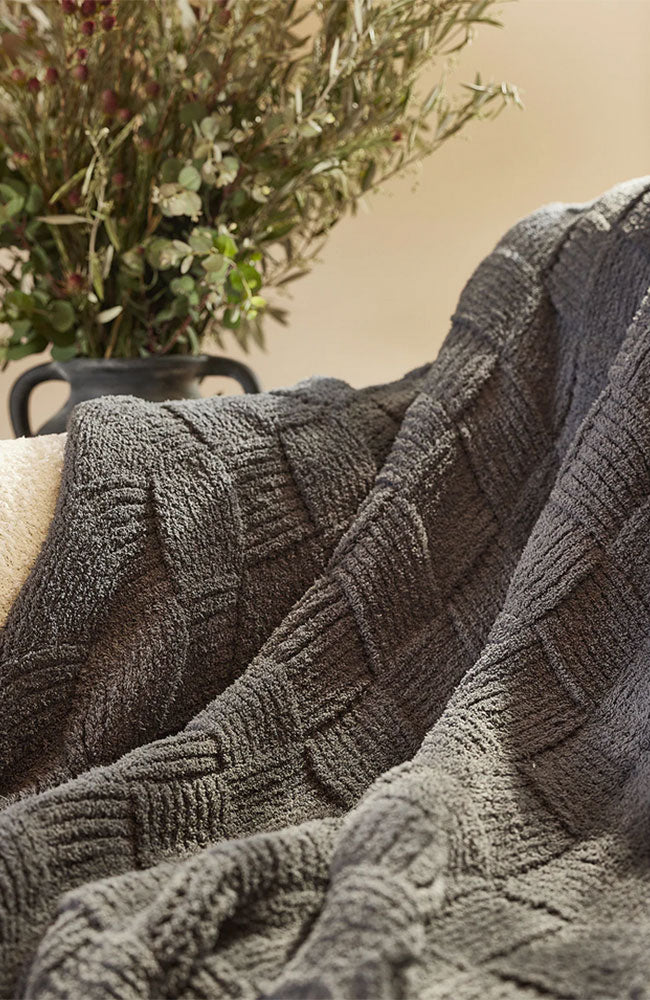 Cozy Chic Diamond Weave Blanket