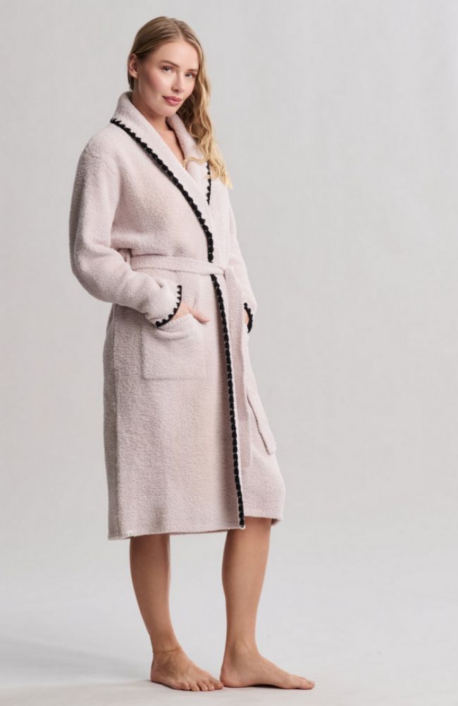 CozyChic Blanket Stitch Robe