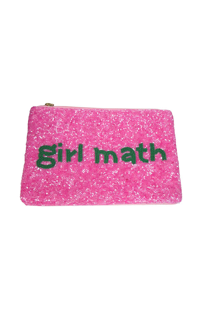Girl Math Beaded Bag
