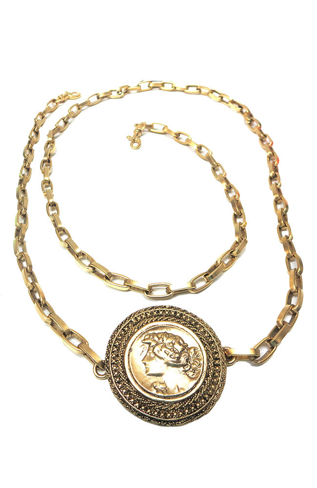 Large Roman Coin Belt