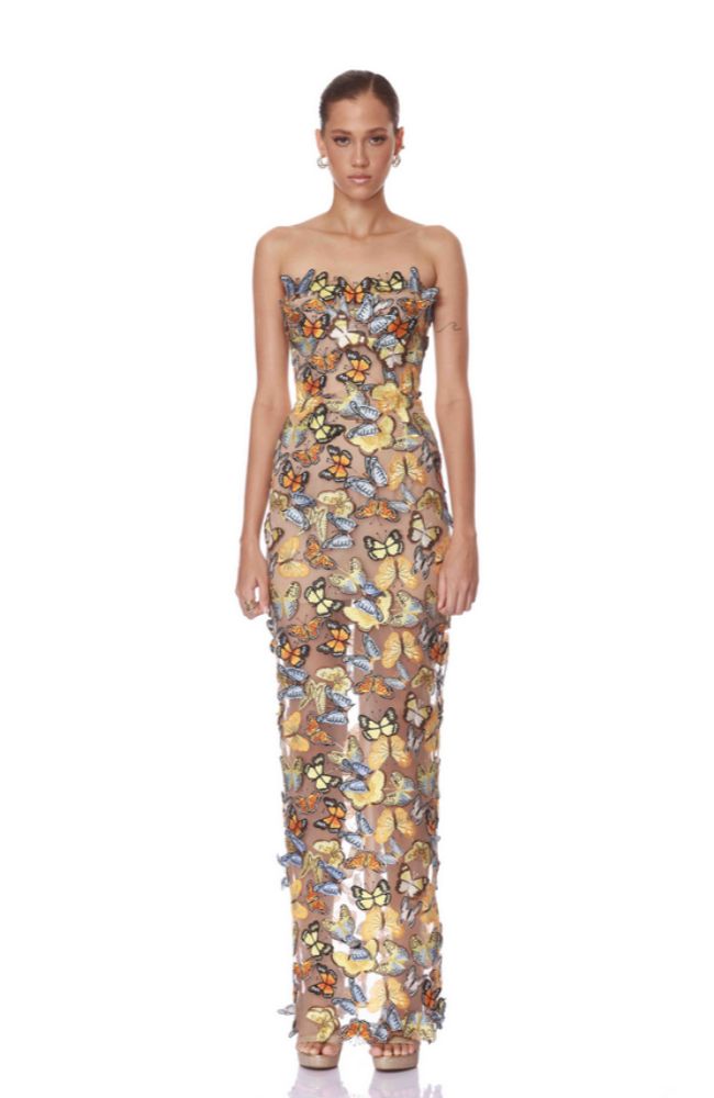 BB26S-065-MULT Bella Dahlia Dress