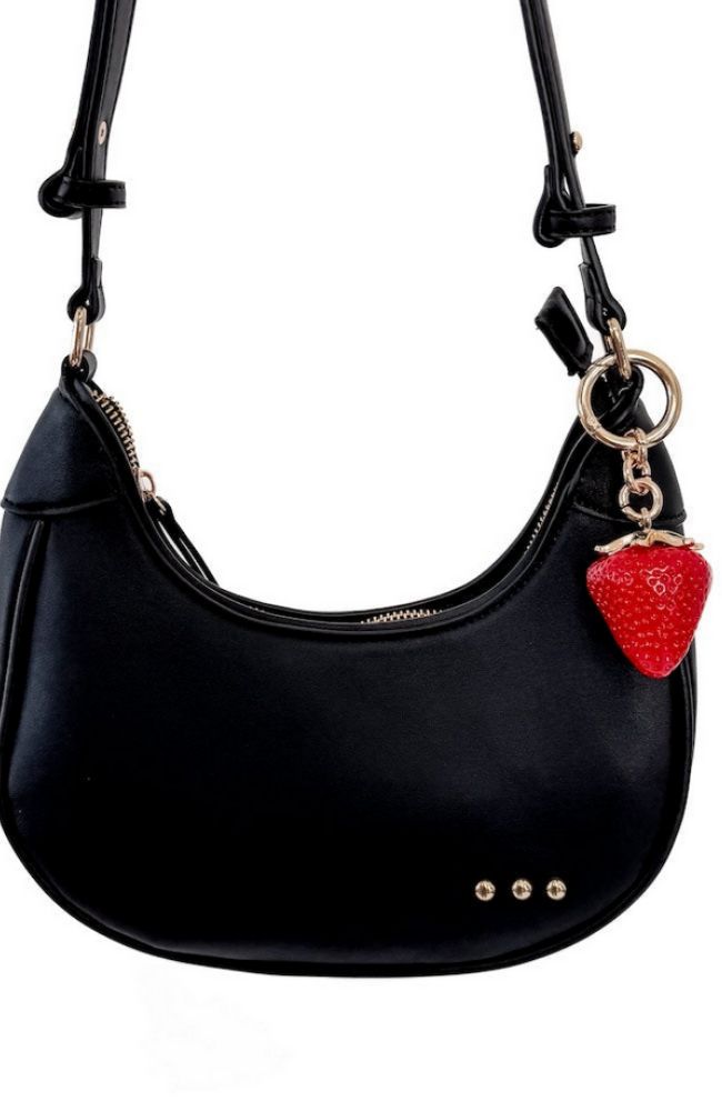 Big Juicy Strawberry Bag Charm