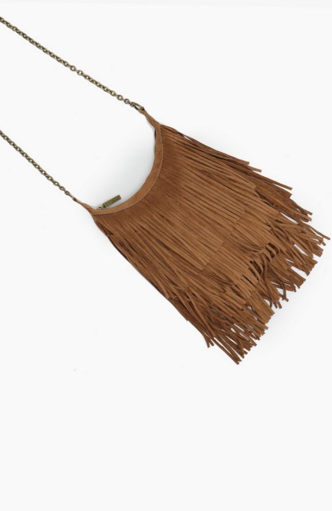 Bochoa Mini Fringe Camel