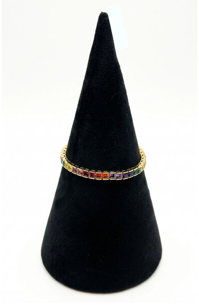 5mm Multi CZ Tennis Bracelet