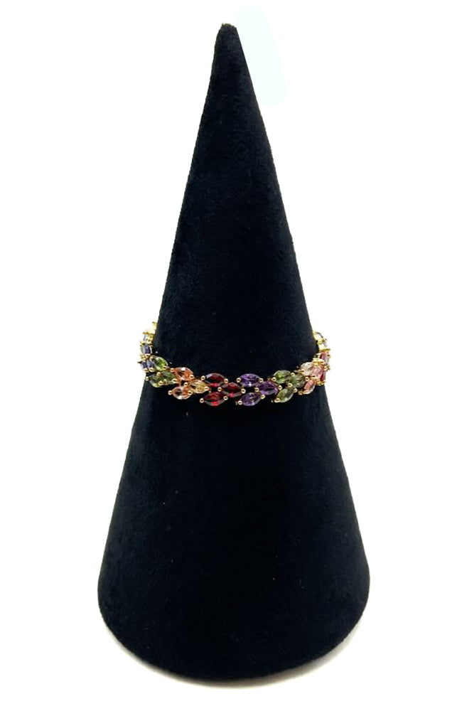 Multi Color Marquise Bracelet