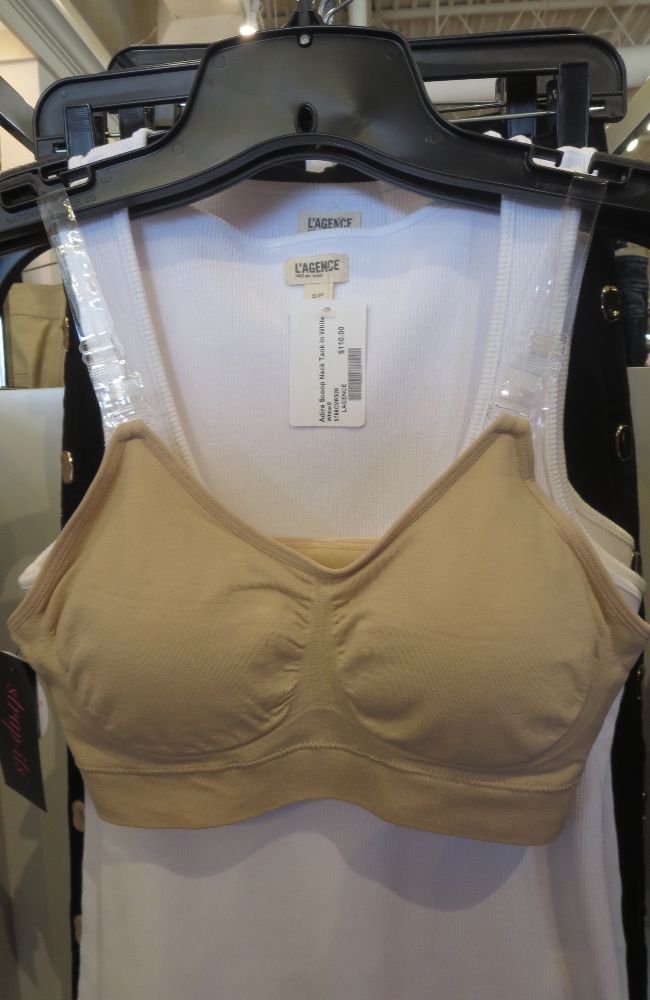Basic Clear Strap Bra