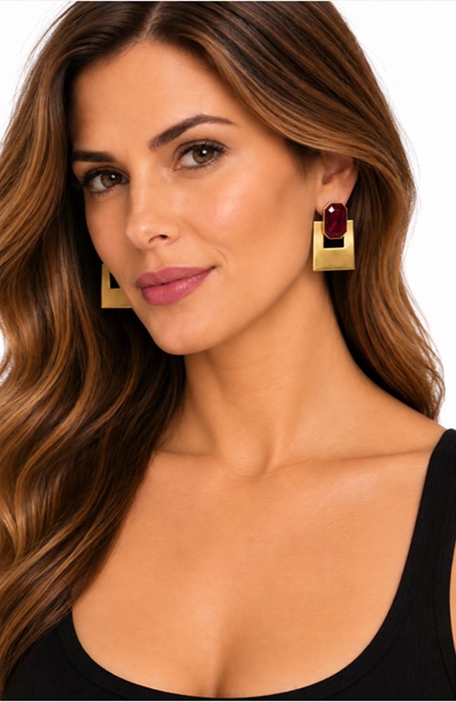 Antioquia Earring in Red