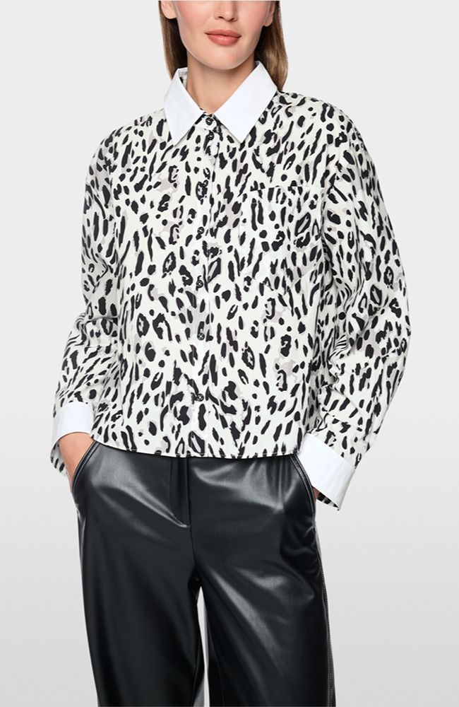 Animal Print Blouse