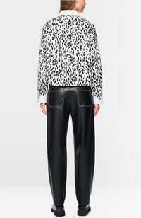 Animal Print Blouse
