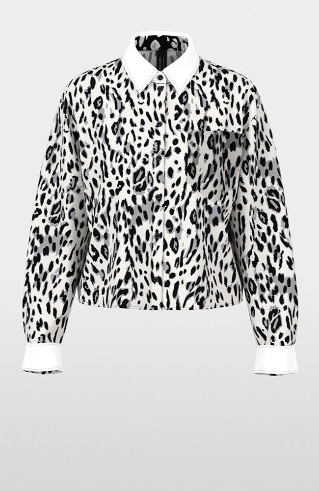 Animal Print Blouse