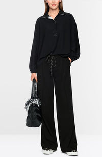 Black Drawstring Pants