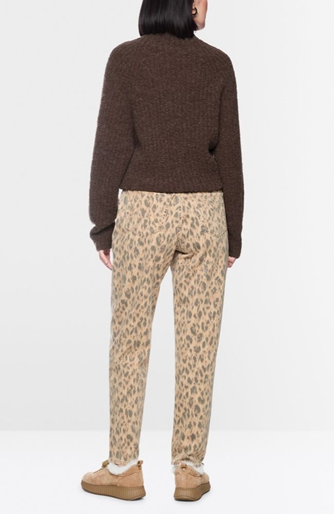 Animal Print Jeans