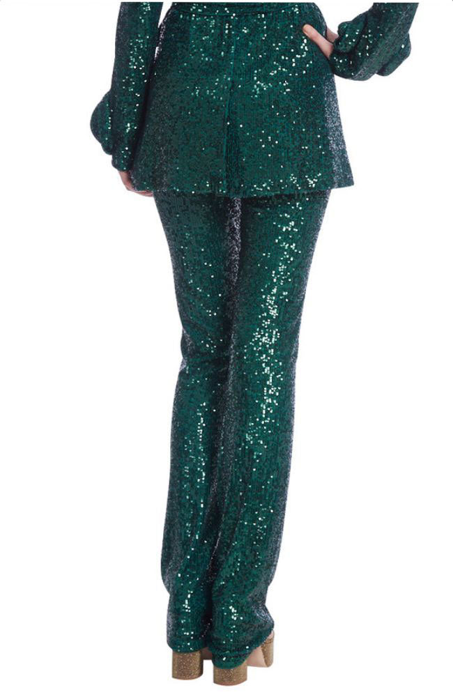 Sequin Boot Leg