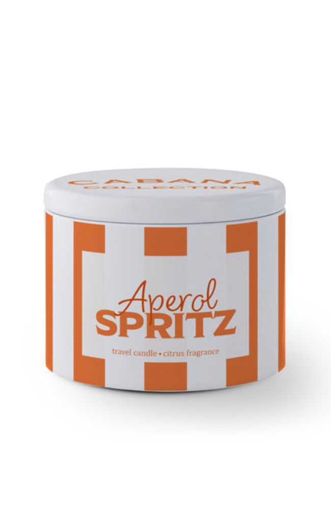 Aperol Travel Candle