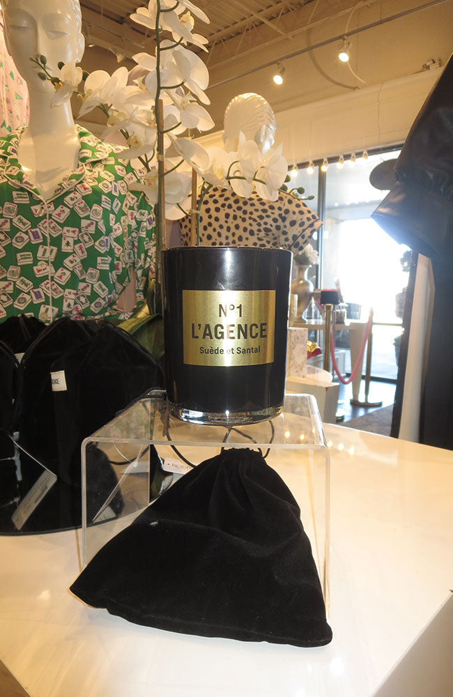 LA Suede et Santal Candle