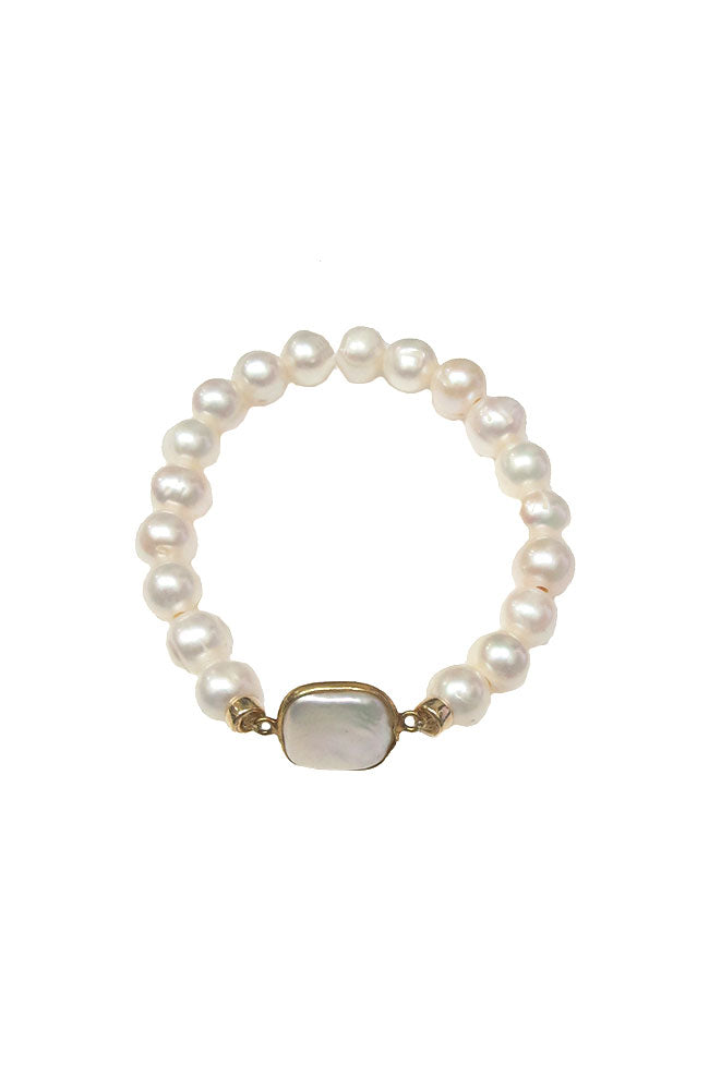 Pearl Pendant Bracelet