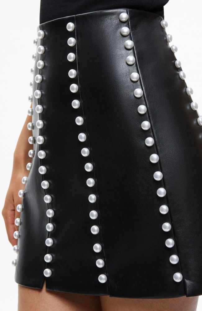 Lecia Embellished Mini Skirt