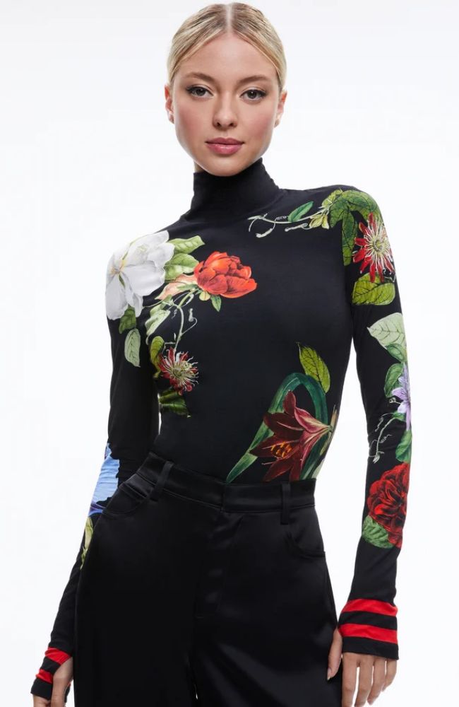 Delaina Turtleneck Top