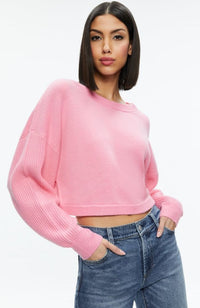 Posey Crewneck with Round Hem